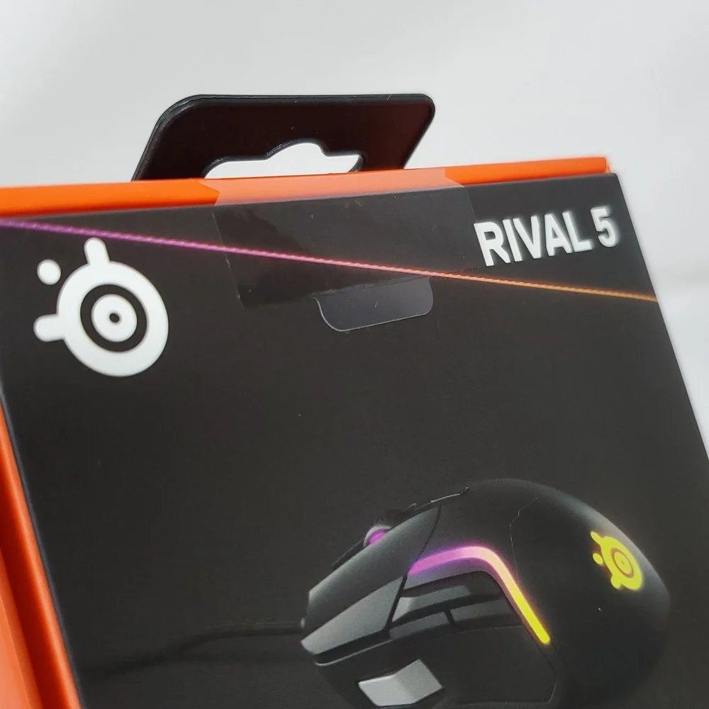 SteelSeries Rival 5 Gaming Mouse with PrismSync RGB Lighting and 9 Programmable